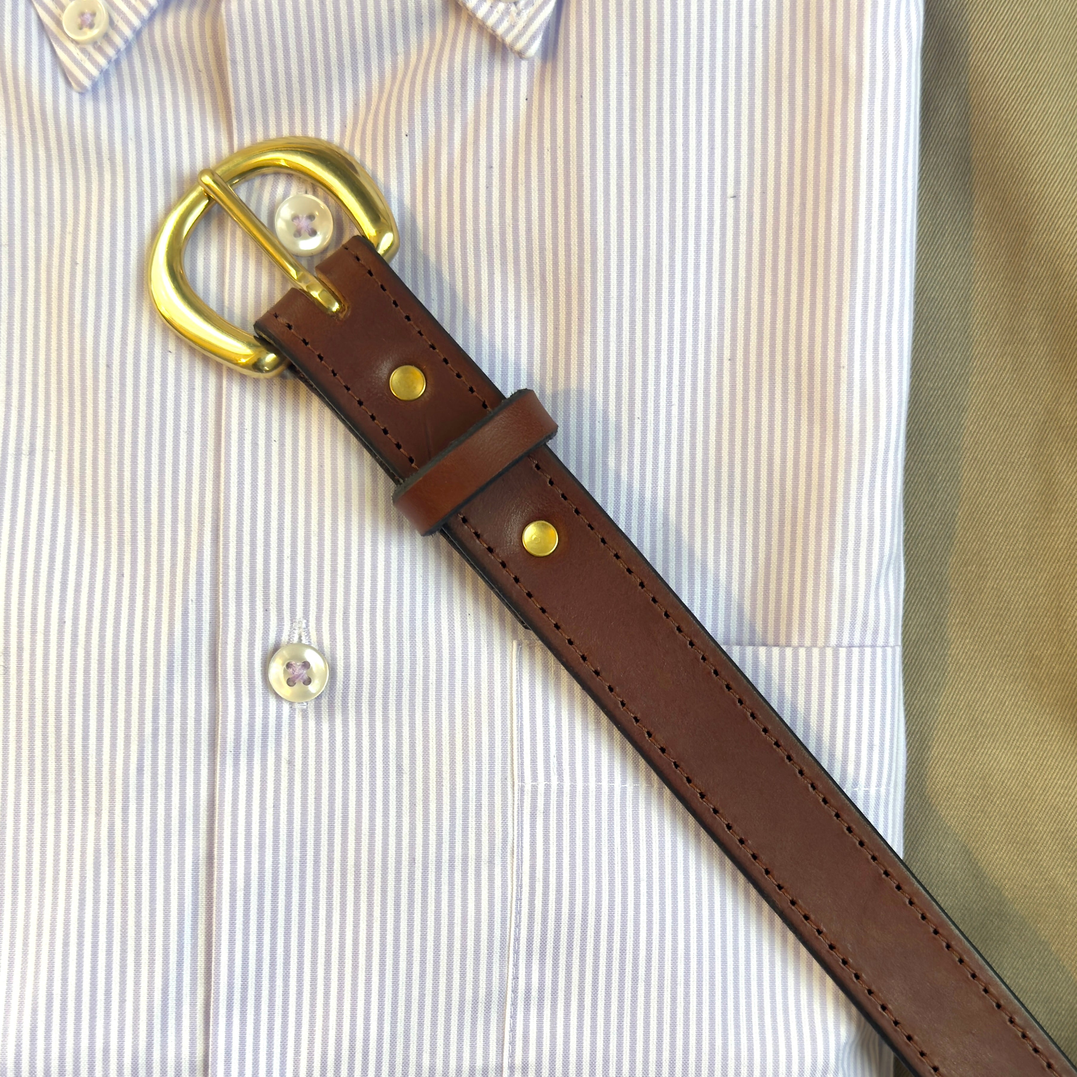 DRESS CUT BELT TRADITIONAL BROWN Brisket Supply DRESS CUT BELT TRADITIONAL BROWN Brisket Supply