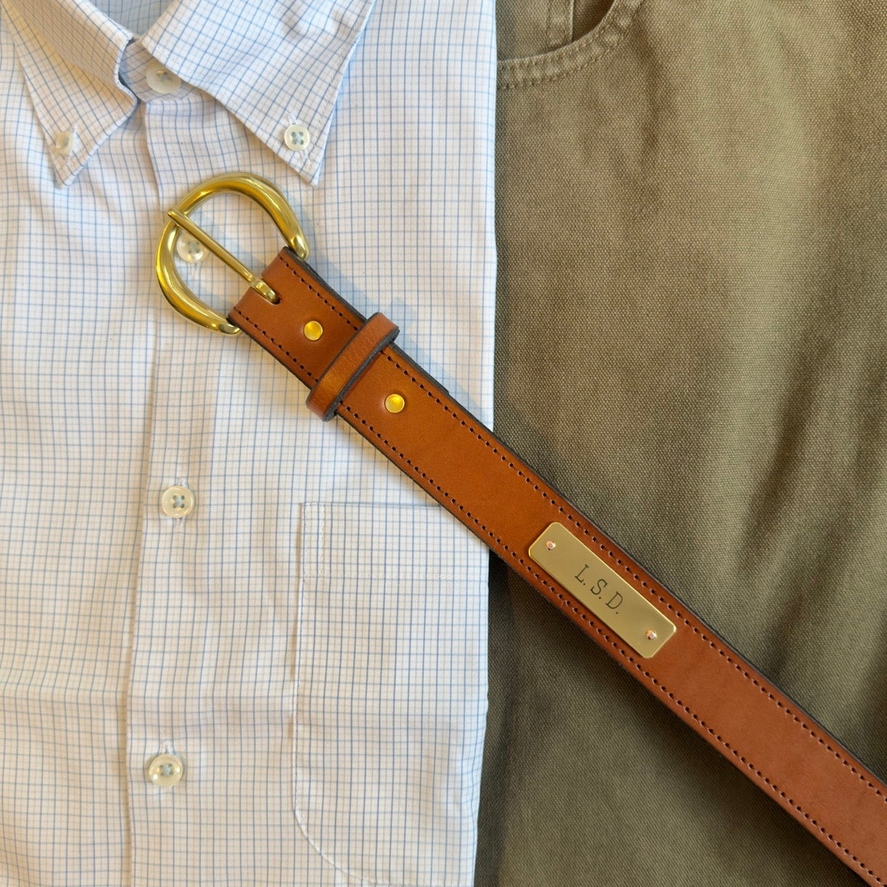 BRISKET SUPPLY CUSTOM BELT 1.25" LIGHT SADDLE
