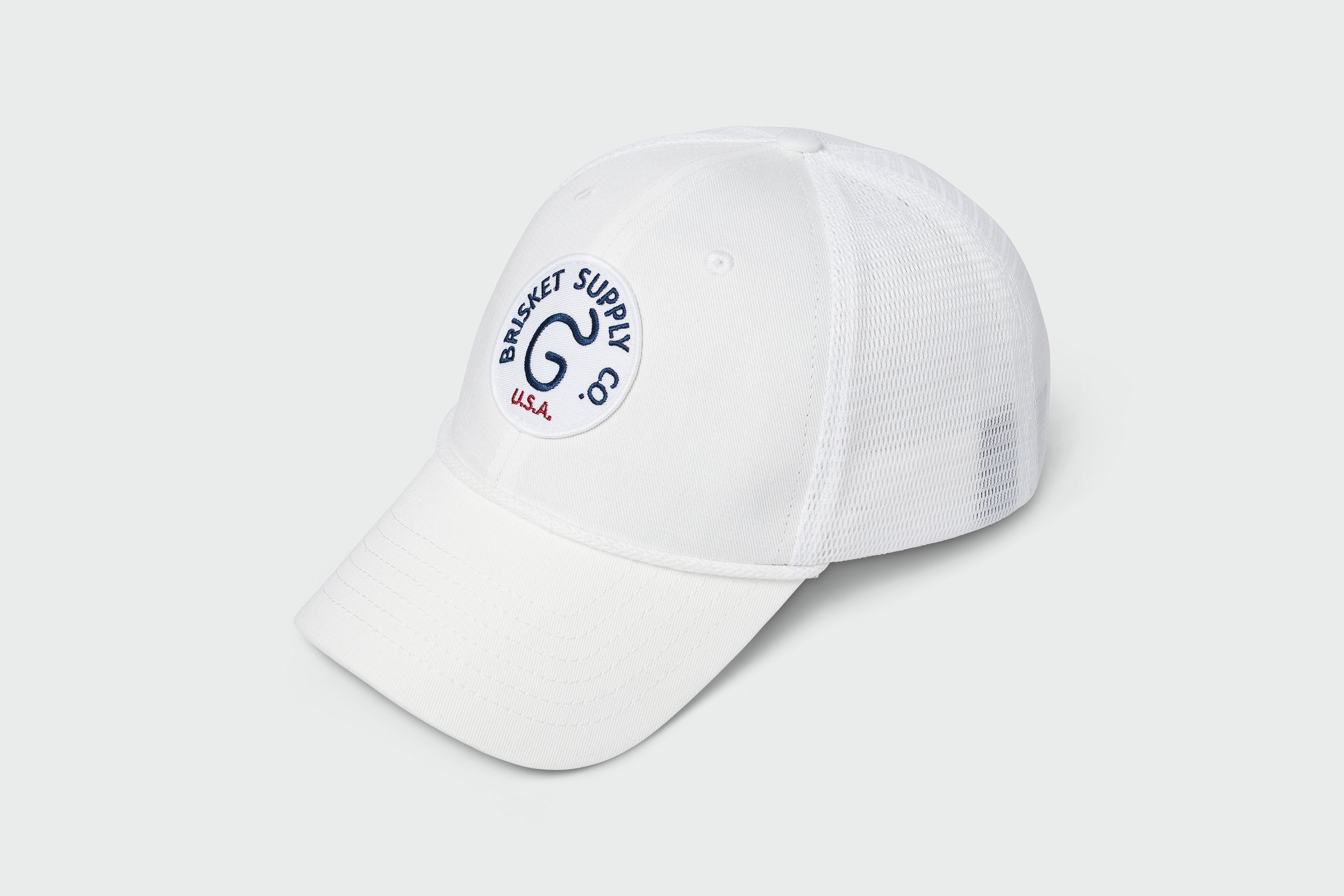 White Trucker Hat